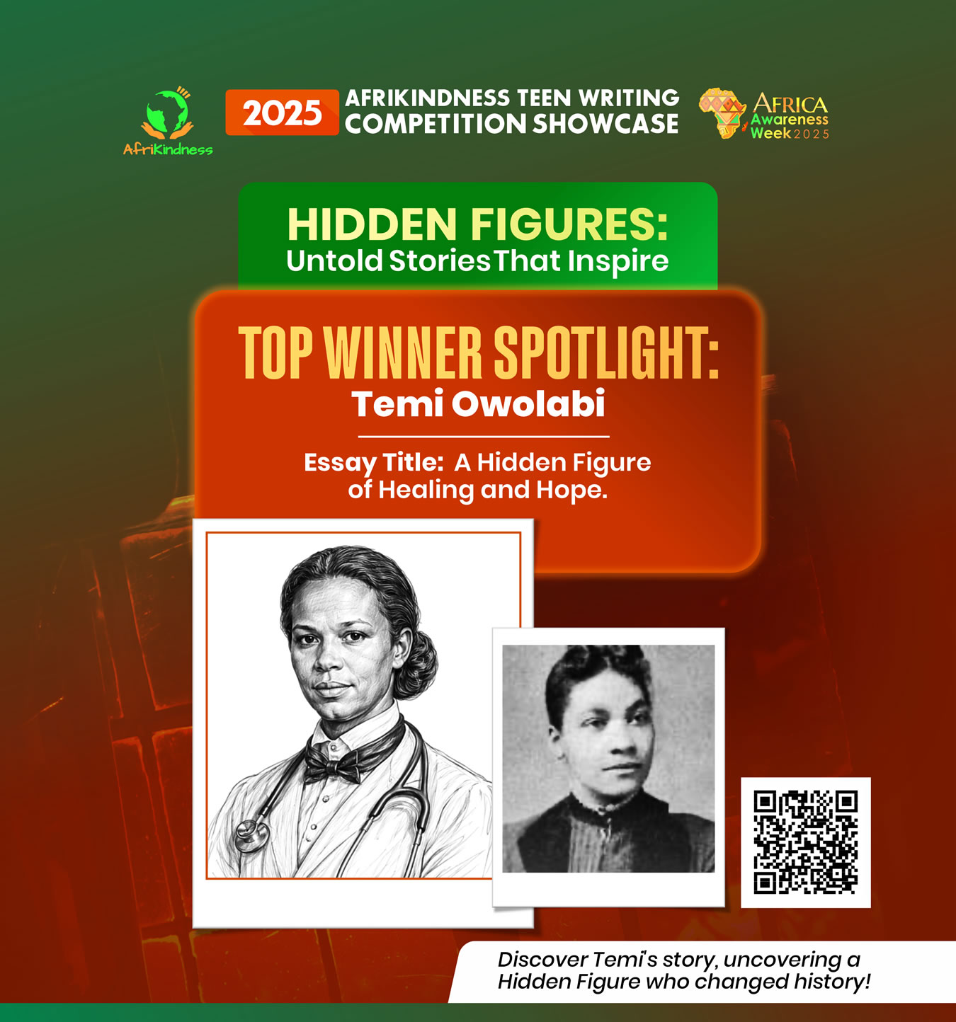 Dr. Rebecca Lee Crumpler: A Hidden Figure of Healing and Hope — Temi O.